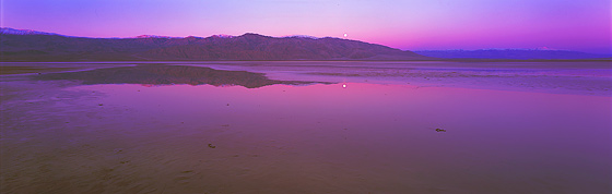 Panorama Landscape Photography Purple Haze, Death Valley